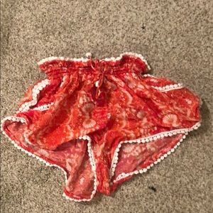 1100% cotton silk shorts